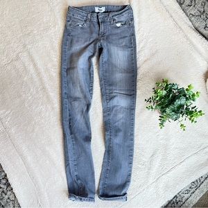 Paige Denim Gray Skinny Jeans